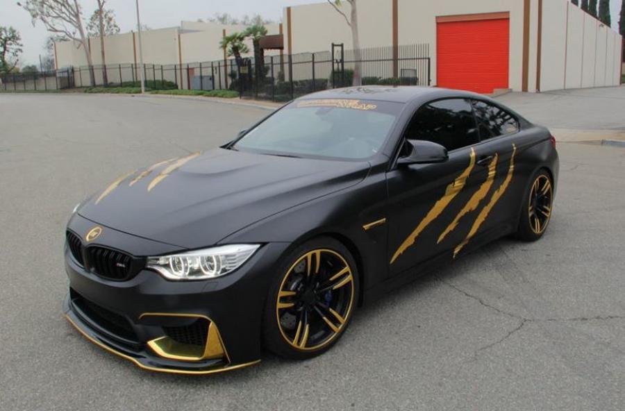  BMW M4 Coupe by Impressive Wrap 2015 года  (фото 5 из 10)
